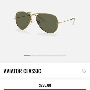 Ray-Ban Aviators - Polarized